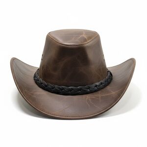 🦬 Lakadu Traders‎ Australia Cowboy Hat M 🐍 Western Leather Outback Vibes